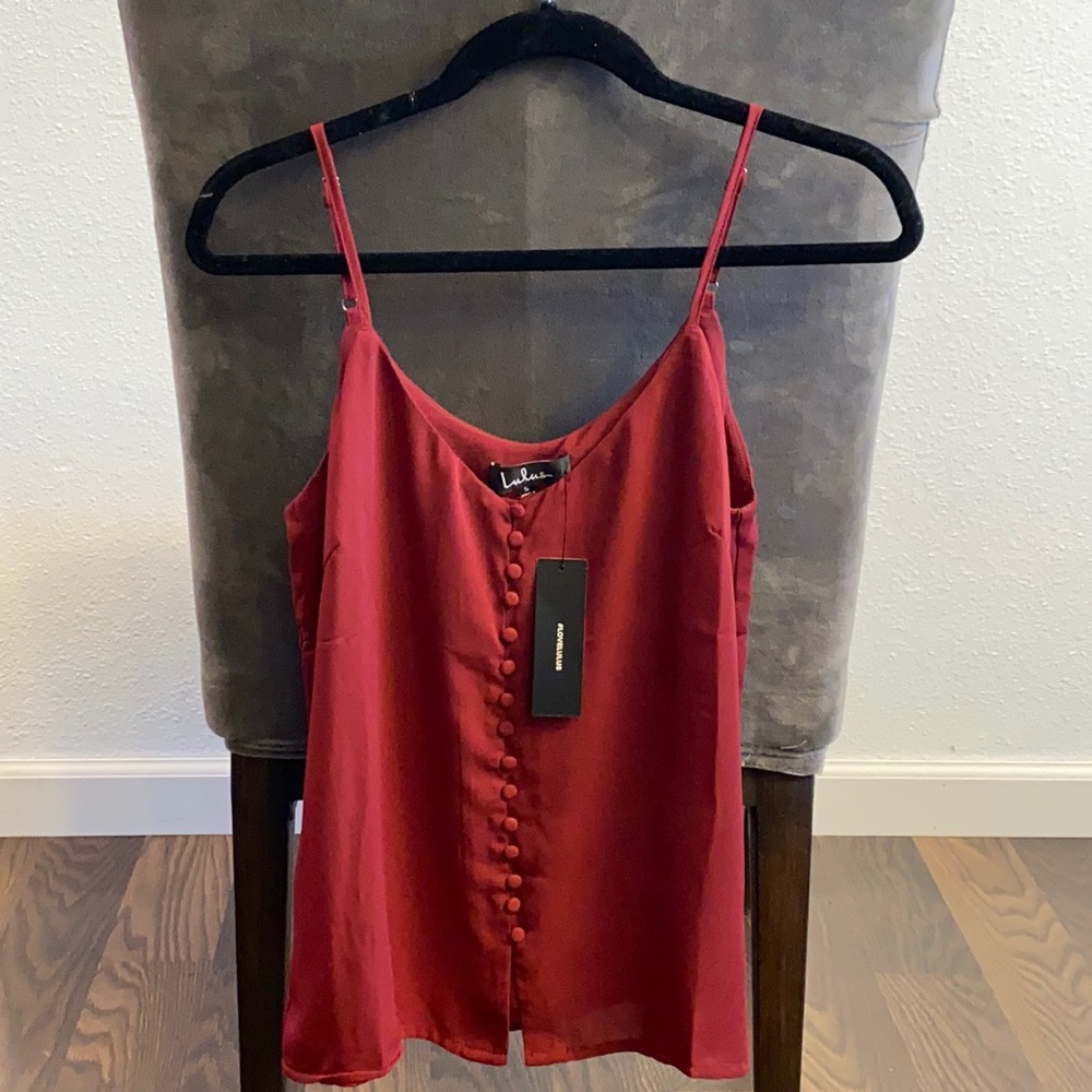 *never worn* Lulu’s Must Be Love Tank!